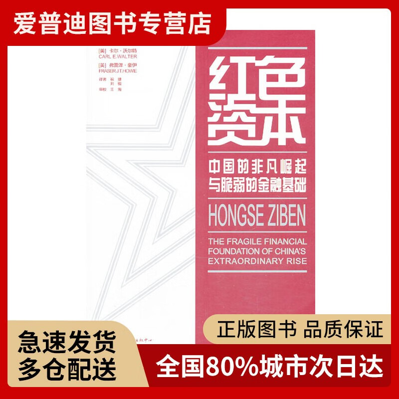 红色资本 中国的非凡崛起与脆弱的金融基础  【正版图书，放心购买】