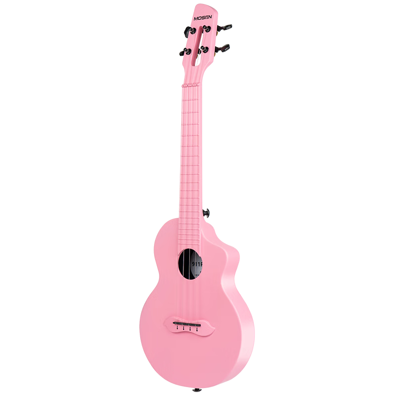 莫森（MOSEN）911PRO-PK尤克里里烏克麗麗ukulele碳纖維材質(zhì)小吉他23英寸妃棠粉