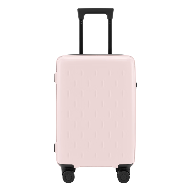 米家小米行李箱女旅行箱托运箱大容量拉杆箱男24英寸密码箱粉色