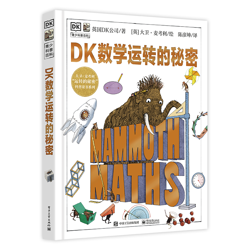 DK数学运转的秘密 DK科普百科 课外读物寒假暑假7-14岁小猛犸童书暑假阅读暑假课外书课外暑假自主阅读暑期假期读物