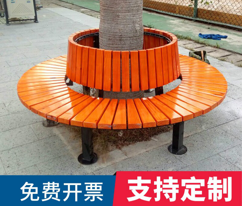 交心！济南黑西路新增百余个木质长椅逛累了就坐
