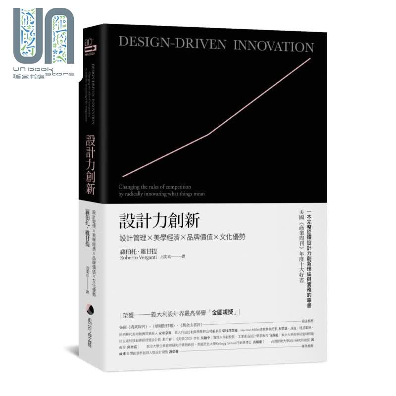 设计力创新 新版 港台艺术原版 罗伯托维甘提 马可孛罗出版