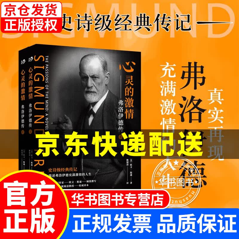 心灵的激情：弗洛伊德传（上下册） 正版