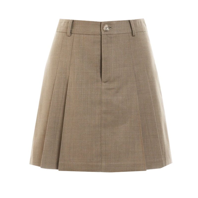 ��ͼbetuŮװ�ļ��¿����ȹ˫ɫ���������������޶�ȹŮ2304T67 ǳ�� XS