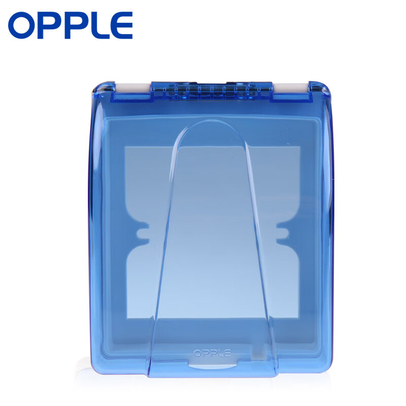 欧普照明（OPPLE）开关插座通用透明暗装86型防水开关插座面板盒家用防溅盒5301