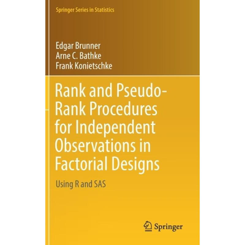 depend,take care of 预订 rank and pseudo-rank procedures for independ.