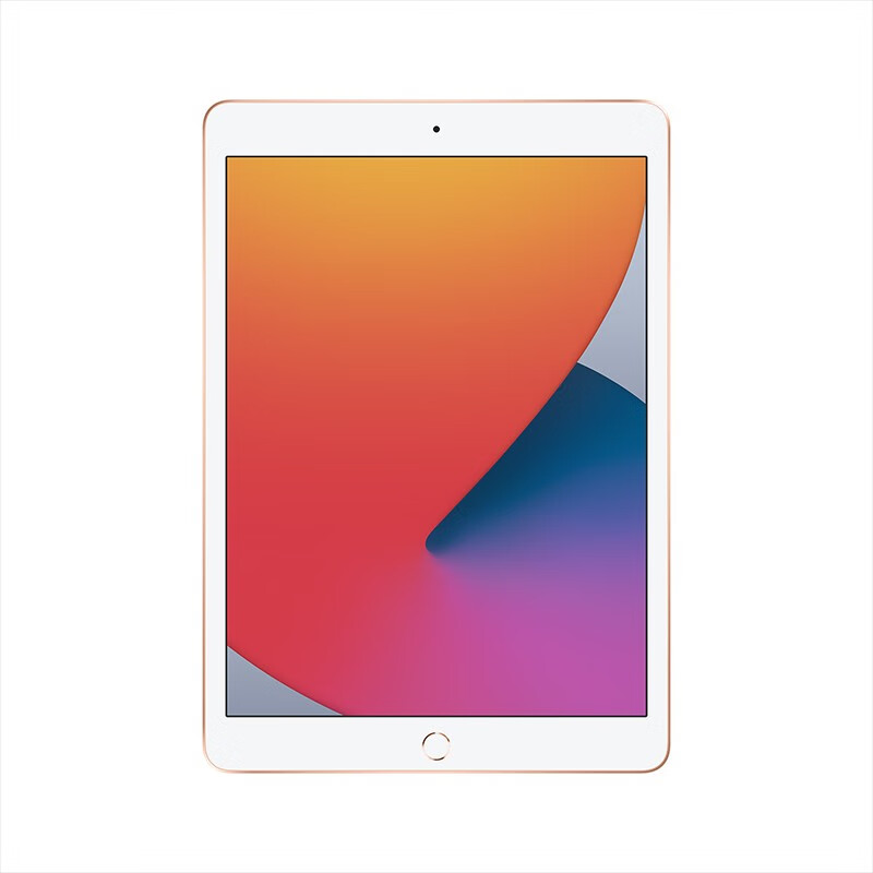 Apple iPad 10.2英寸 平板电脑（ 2020年新款 128G WLAN版/Retina显示屏/A12仿生芯片MYLF2CH/A）金色
