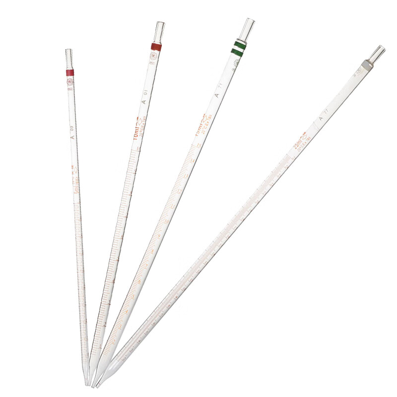 天玻 刻度吸管分度吸量管(a级) 1ml 10支装
