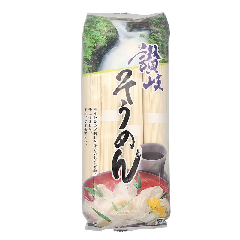 日本原装进口挂面 赞岐挂面  素面 面条 速食干面条 冷面 播州细挂面