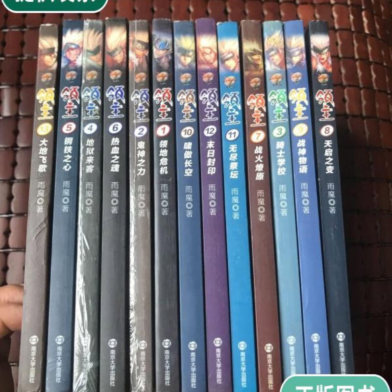 【二手9成新】正版:领主 1-13册 全套珍藏版 雨魔 著 南京大学出版社