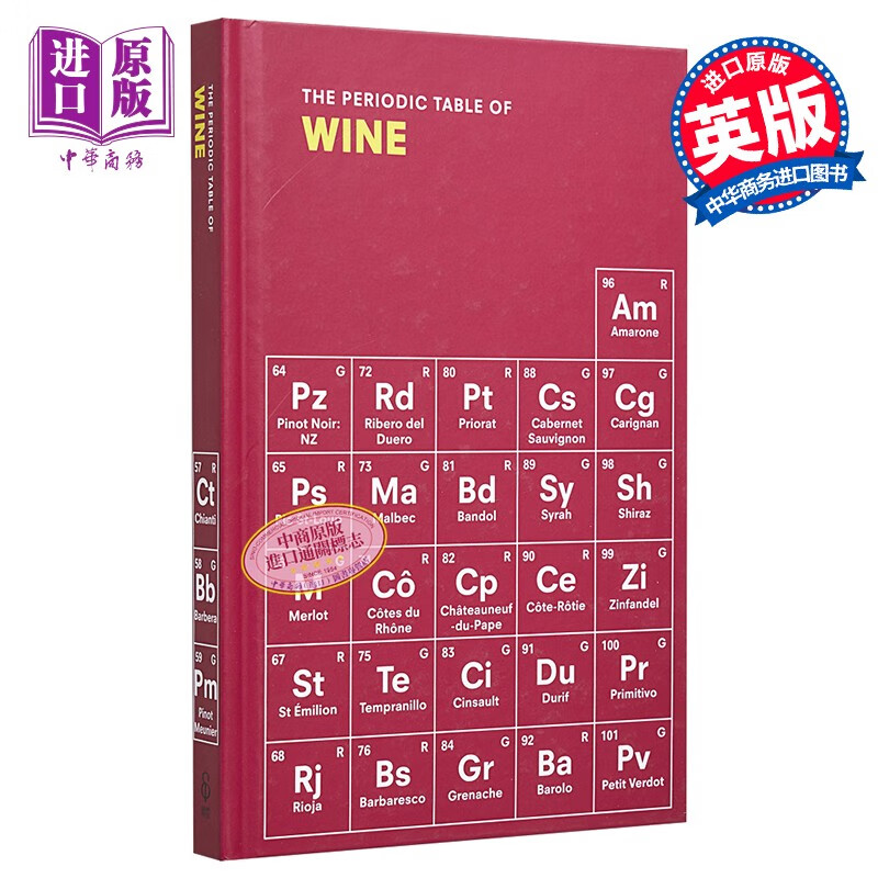 红酒周期表 The Periodic Table of Wine SarahRowland