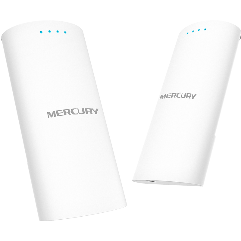 MERCURY/水星MWB201S套裝室外無線網(wǎng)橋1公里網(wǎng)絡(luò)傳輸點對點1帶多監(jiān)控組網(wǎng)無線CPE橋接器 MWB201S套裝 百兆網(wǎng)口版