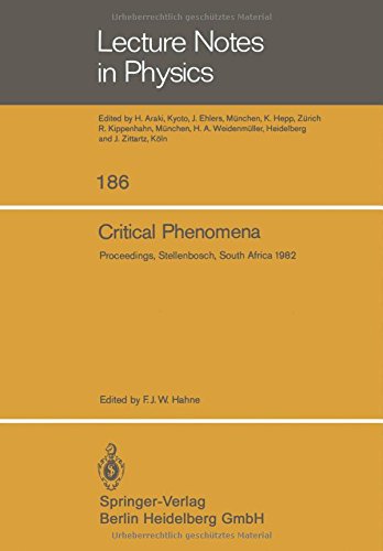 预订 critical phenomena