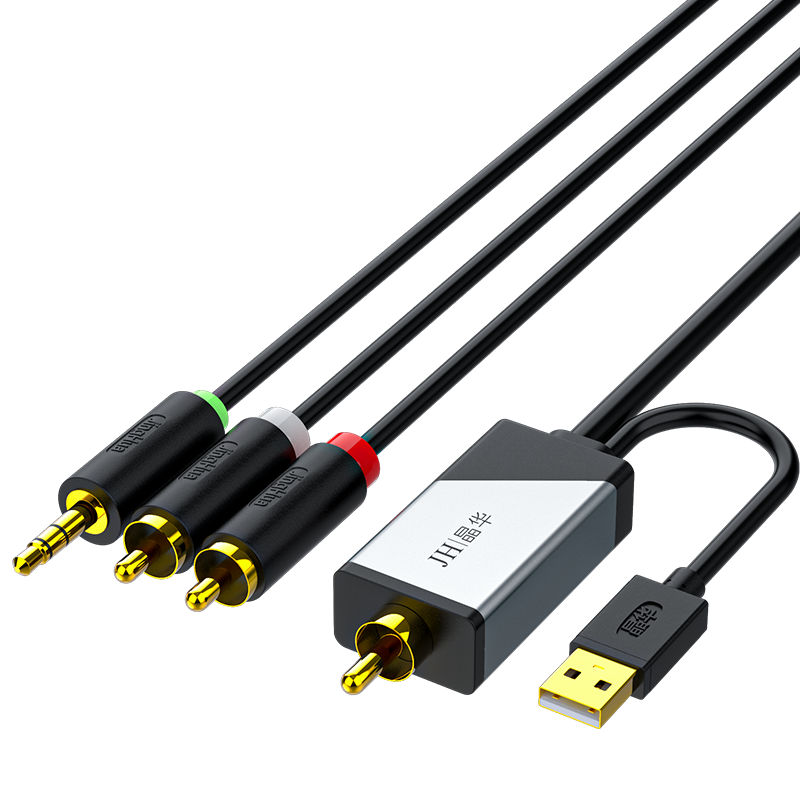 JHͬת3.5+˫Ƶת߻еӽ˫2RAC칦SPDIFתģ3.5mm1.5Z235E