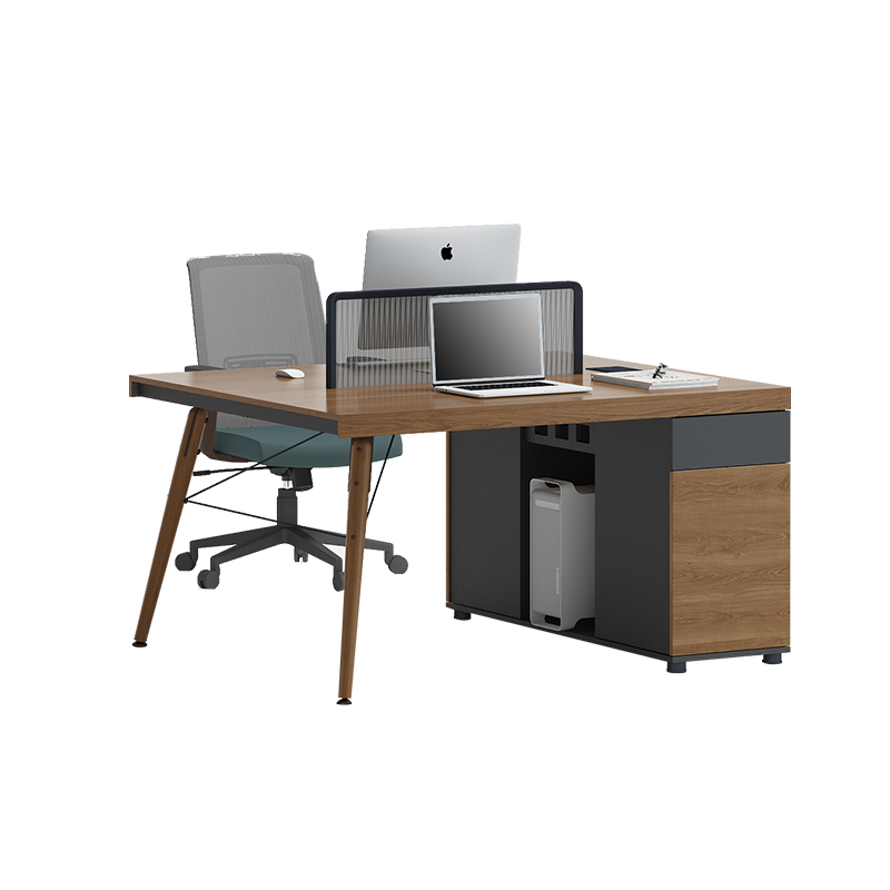 迪欧 DIOUS 办公家具 职员办公桌组合 屏风工位  伊姆斯系列 双人位 1.2米 YM-D0512 基本款