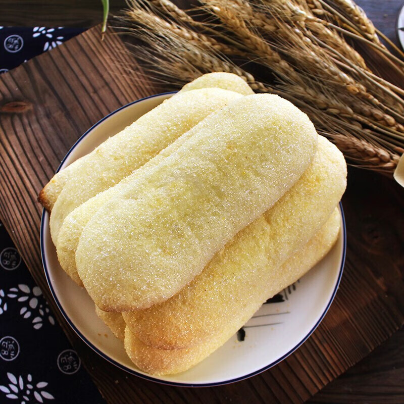 味巴哥东北特产老式糕点长白糕牛舌饼长条糕牛舌头250g*2袋软甜 1斤