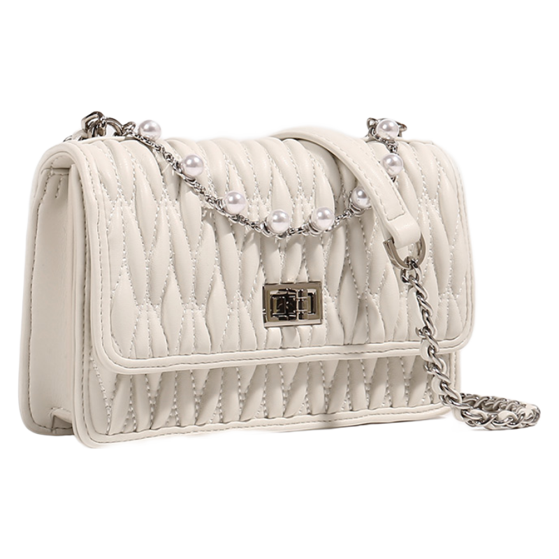 CHARLIE&KELLICK珍珠链块状扣斜挎包，价格走势查询、产品推荐|斜挎包历史低价查询