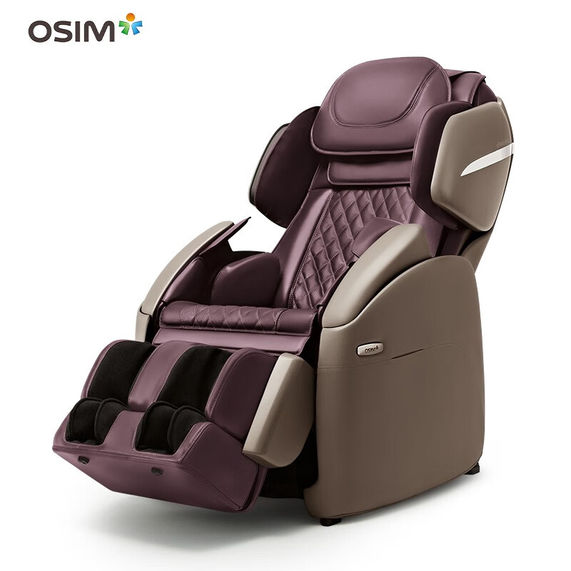 傲胜（OSIM）家用按摩椅 多功能家用 小户型全身电动3D机械手按摩 升级小天X OS-883 紫色