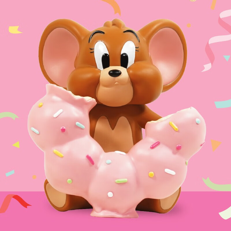 soap studio猫和老鼠杰瑞甜甜圈人偶卡通动漫周边潮玩手办装饰摆件生