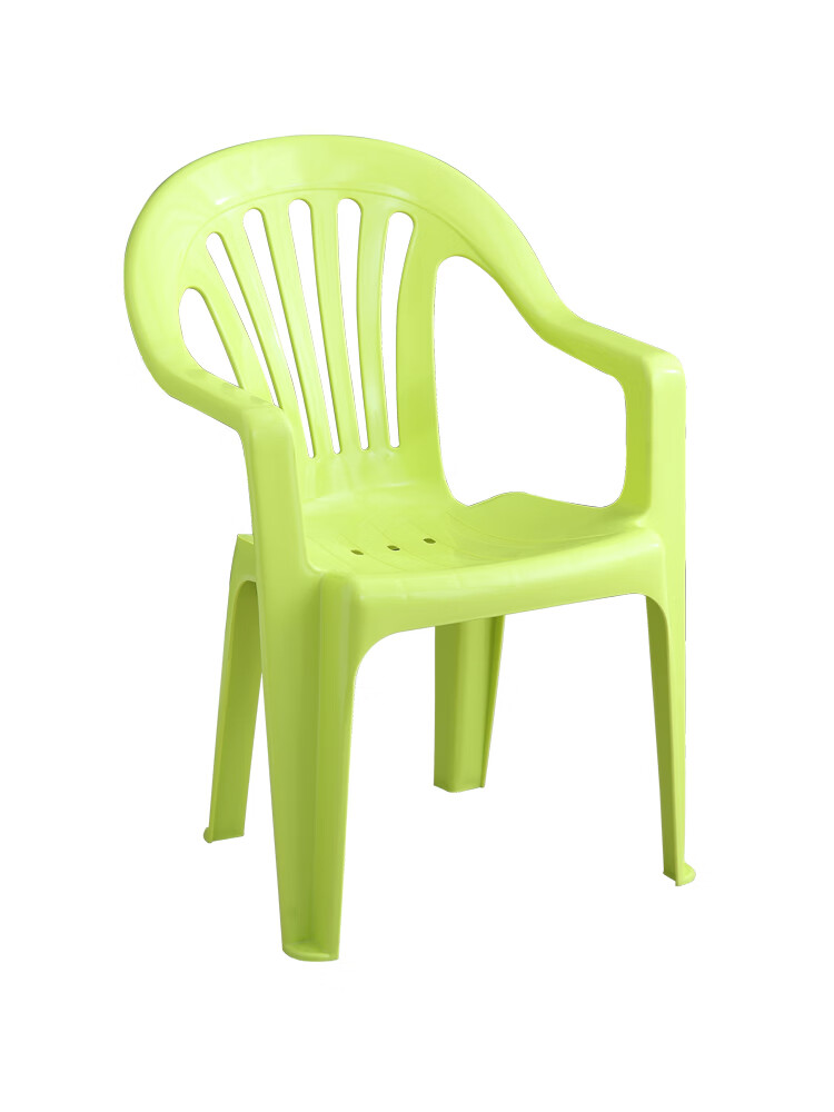 丰奥之家加厚塑料椅子靠背扶手椅大排档餐桌椅凳子沙滩椅简约餐椅家用