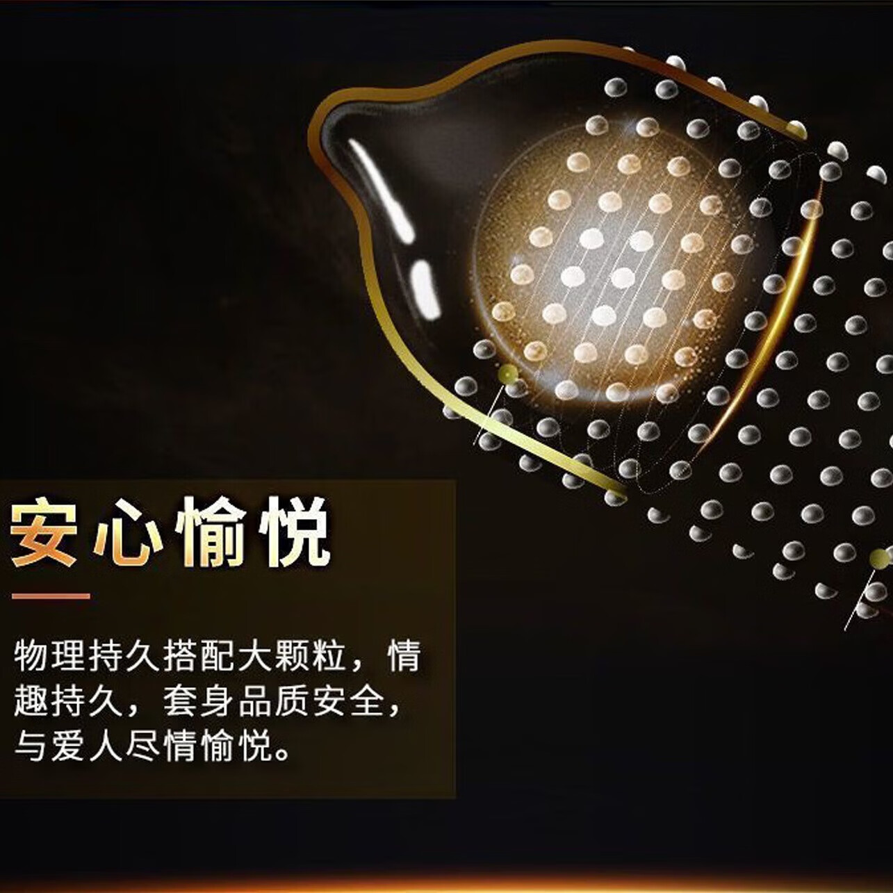 Q点延时避孕套持久不射安全套男专用持久防早超薄泄敏感套计生性用品 【高潮颗粒】20只