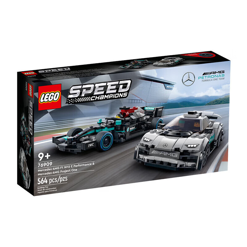 乐高（LEGO）76909 梅赛德斯奔驰 超级赛车系列积木粉