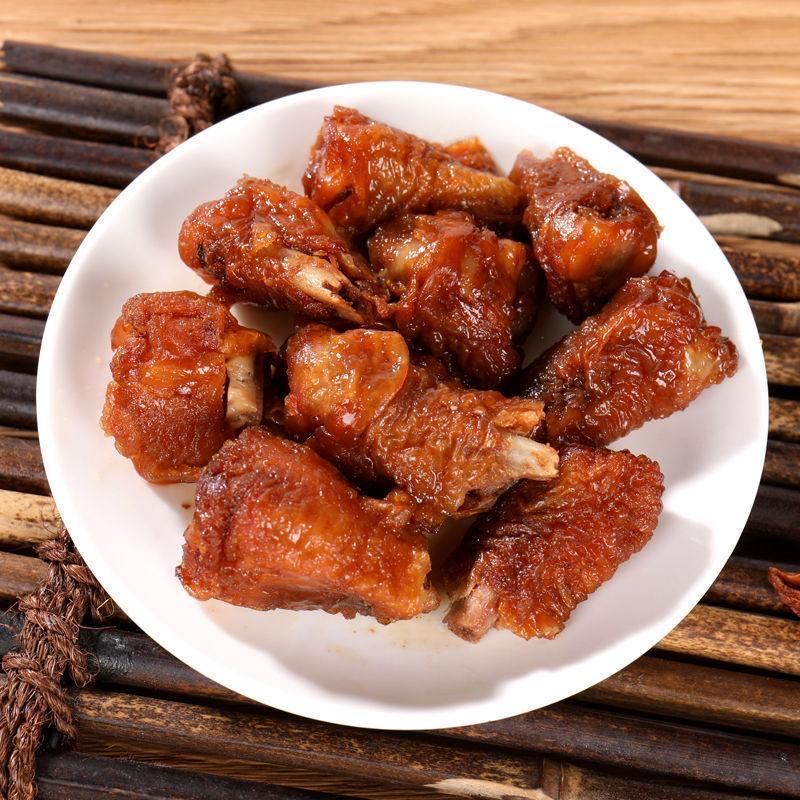 hywlkj虎皮鸡肘香辣卤味鸡拐骨凤爪/鸡爪办公室零食小吃小包装 原味