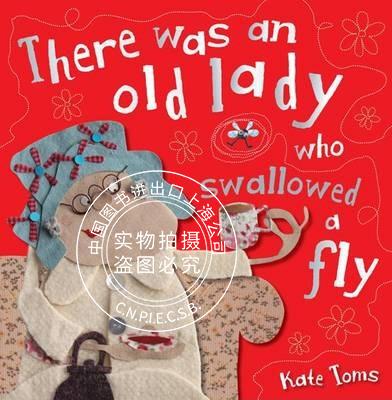 现货 有一个吞下苍蝇的老太太 英文原版 There Was an Old Lady Who