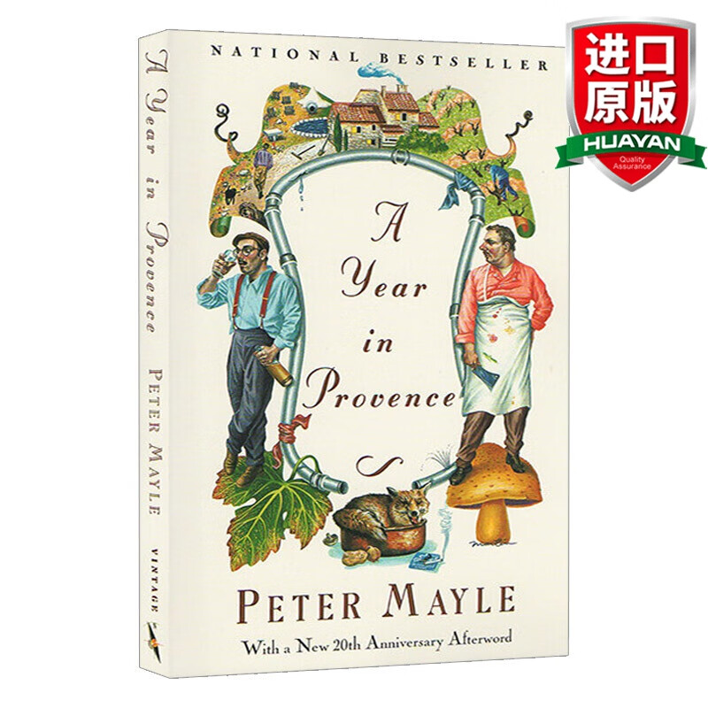 A Year In Provence 英文原版 普罗旺斯的一年 山居岁月 英文版 进口英语原版书籍