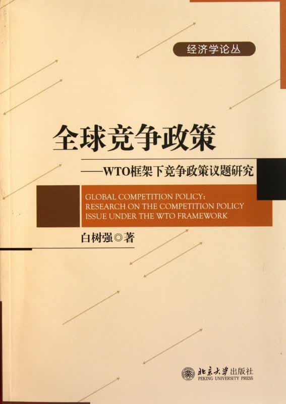 全球竞争政策--WTO框架下竞争政策议题研究/经济学论丛