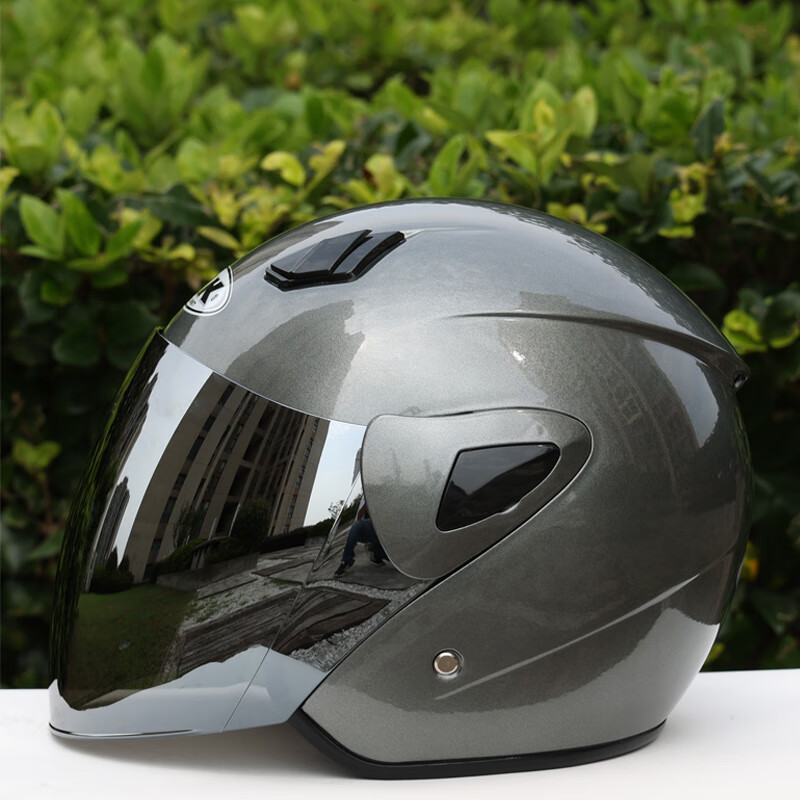 2022新款ak头盔女 ak艾凯头盔电动车女摩托车半盔男四季通用高清防雾