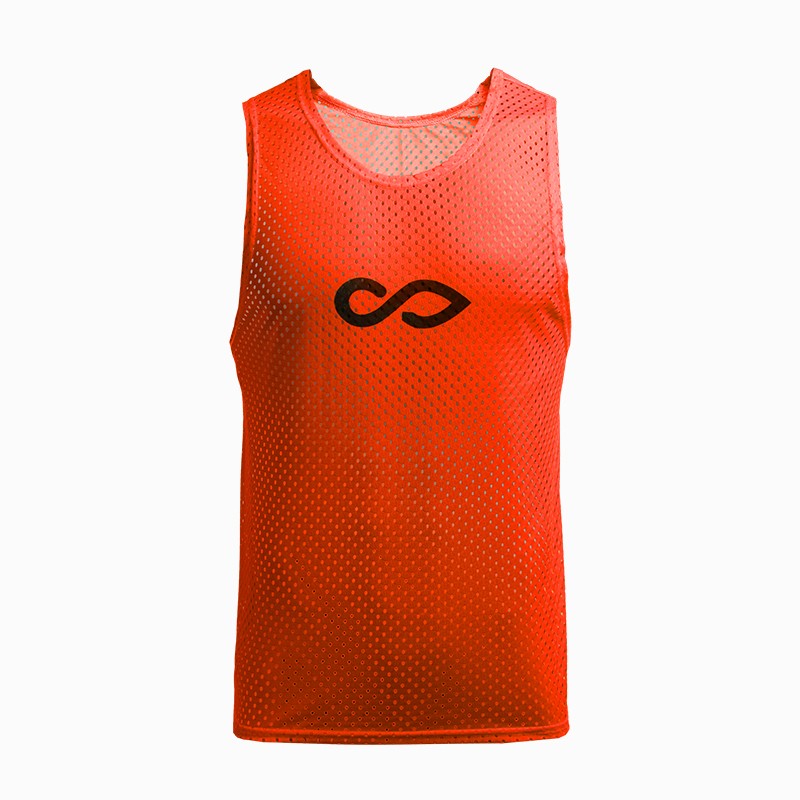 训练背心成人儿童足球分队对抗训练比赛分组马甲团购印号团建服 橙色