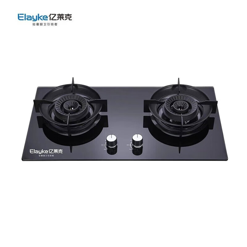 亿莱克（ELAYKE）Elayke亿莱克高端厨卫电器燃气灶YB530嵌入式上进风双灶