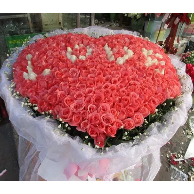 热带之恋红玫瑰鲜花速递花束365朵520朵999朵1314朵求婚告白送女友