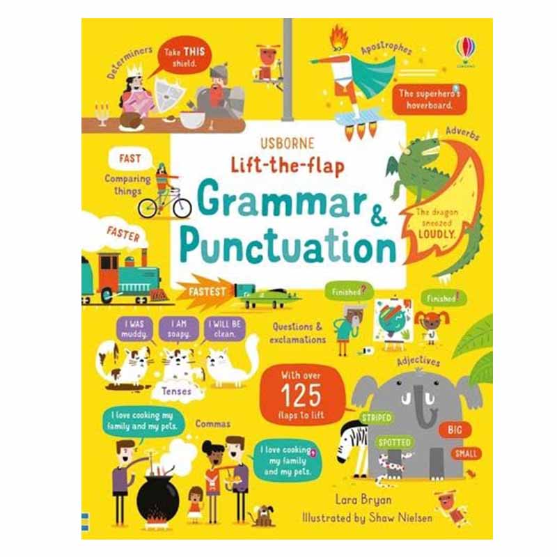 【现货】【翰德图书】lift-the-flap grammar and punctuation,【翻翻