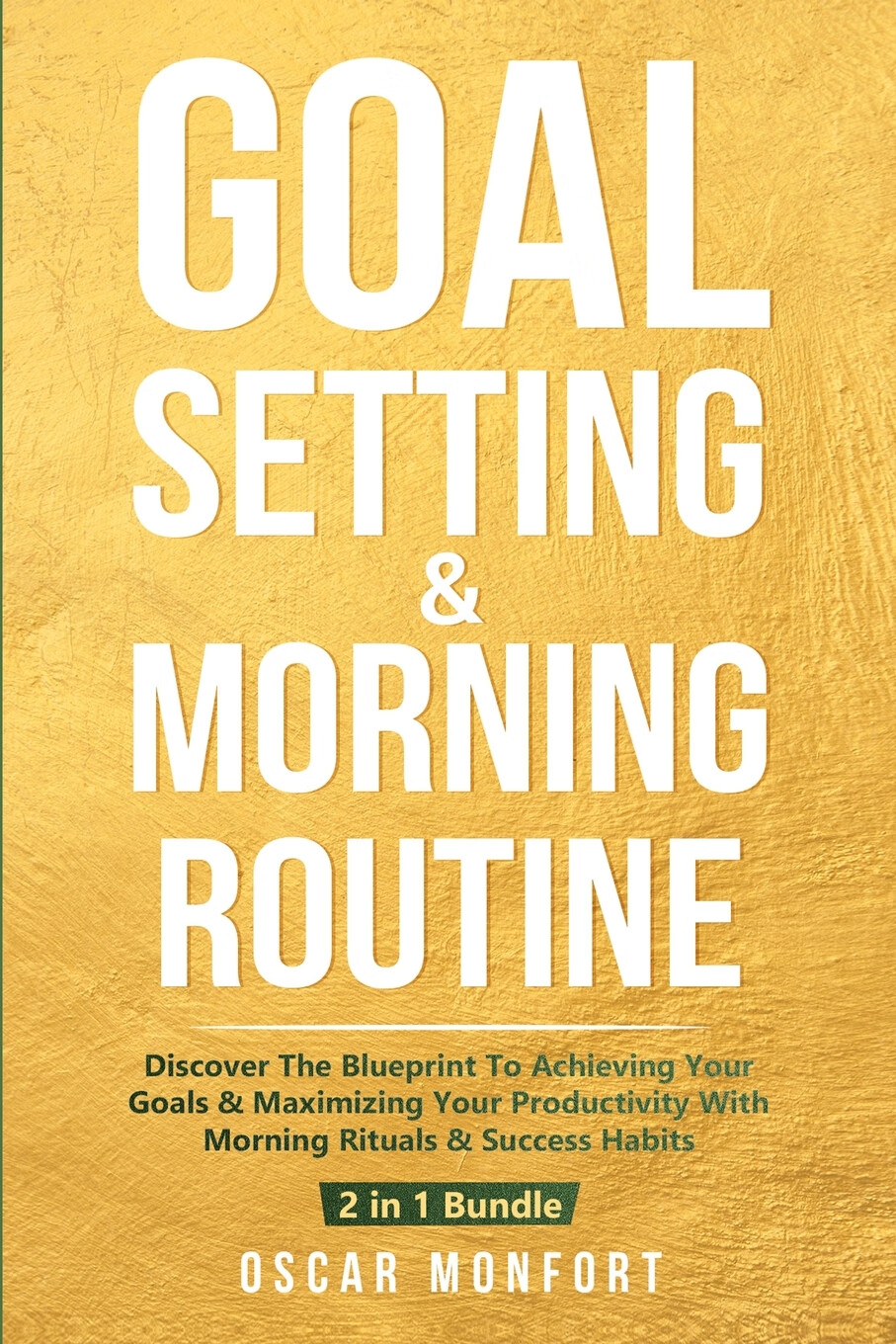 预售 按需印刷 goal setting & morning routine