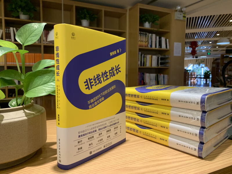 非线性成长——不确定时代下的职业发展和商业通关策略（精装版）详情图