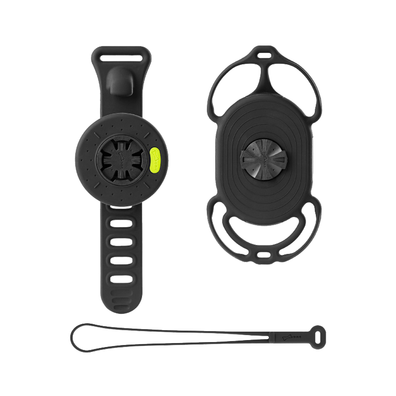 Bone公路自行车手机支架防震超轻量快拆装骑行导航手机架适用佳明码表 单车手机绑接套组2