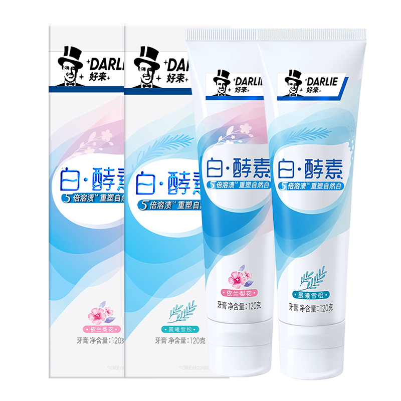 ���ڲ�����������DARLIE����������׽������¿����������ݸ��ƻ����ڳ������������ �����滨120g+����ѩ��120g 24.88Ԫ