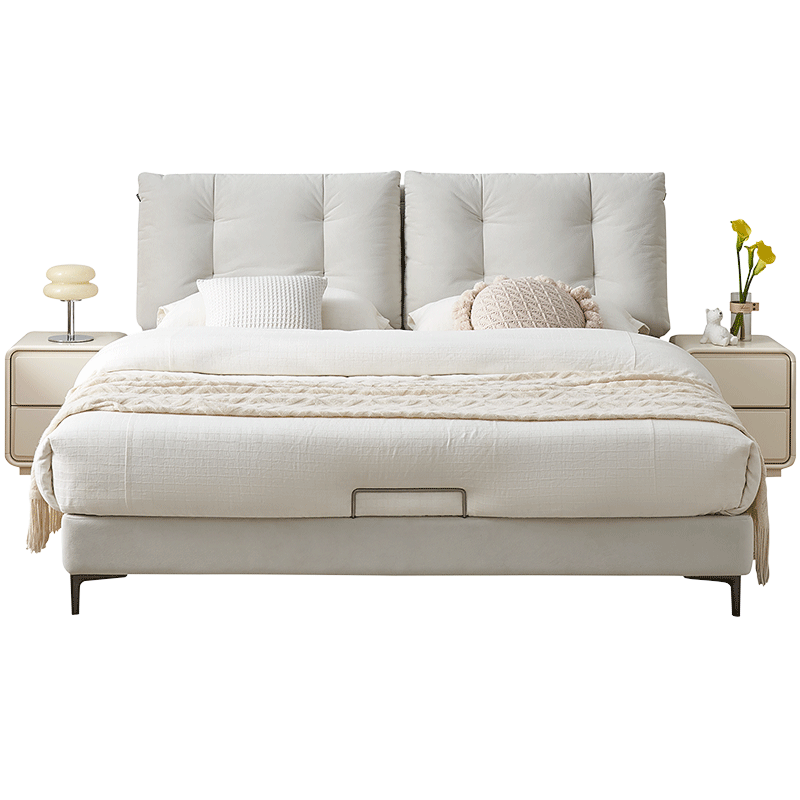 ȫ�ѣ�QUANU��˫�˴����ͷ�èץ�޲��������ҷ����������մ��鴲 ���̰ס�1.8m����