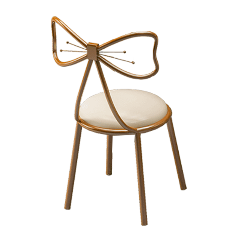 简座网红椅子家用靠背卧室女生化妆椅简约北欧餐凳ins风办公学习椅电竞椅 仙女椅