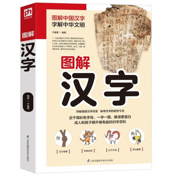 图解汉字给孩子讲述中国文字起源特点图解说文解字画话说汉字的故事语言文字书文字学概要