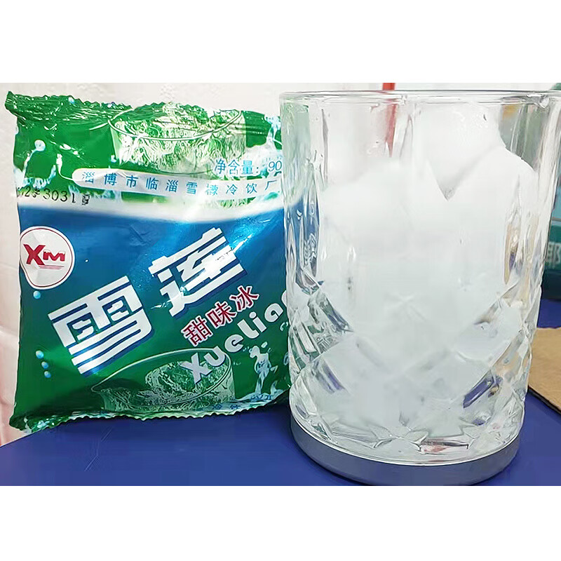 雪莲冰块 40袋雪莲冰块雪碧网红雪糕柠檬冰块冰糕雪莲冰球冰棍冰淇淋