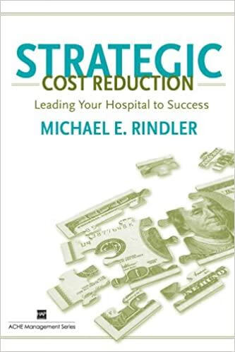 预订strategic cost reduction: leading your hospital