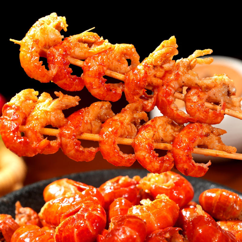 Liuwu柳伍麻辣小龙虾尾 湖北潜江产地鲜活制作 上市公司旗下工厂出品 麻辣虾尾250g*10盒