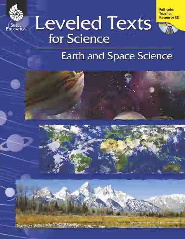 预售 【按需印刷】 leveled texts for science: earth and space