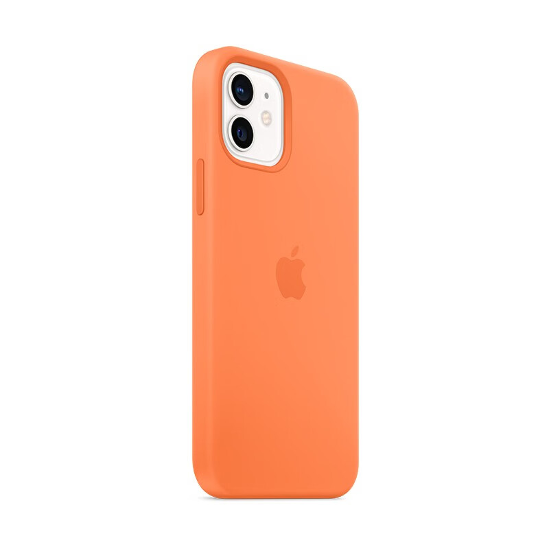 Apple iPhone 12 | 12 Pro 专用原装Magsafe硅胶手机壳 保护壳 - 金橘色