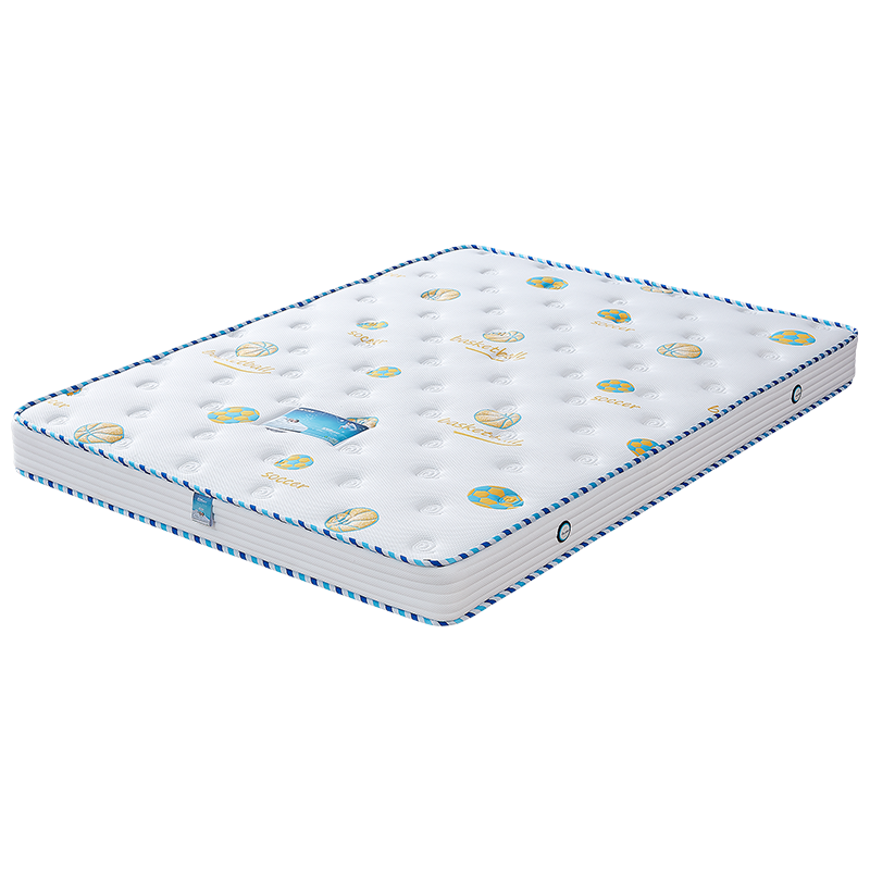 (特价)全友 床垫 全友家居现代时尚青少年弹簧床垫正反软硬两用床垫子105090 床垫 1500*2000