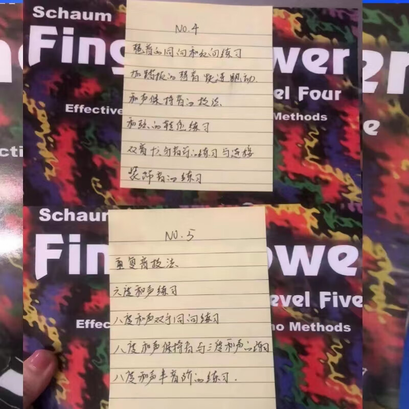 手指能量训练入门1-6级 教学旋律技巧练习 Finger power 1-3册