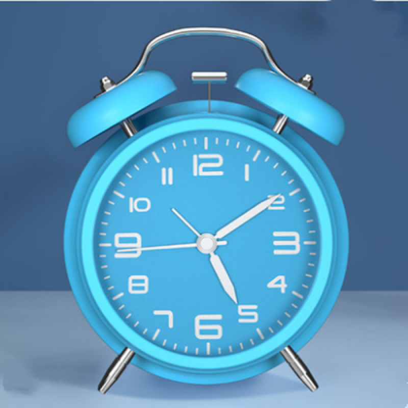 超大声音闹铃小闹钟床头夜光学生用儿童静音创意时钟个性卧室钟表 大